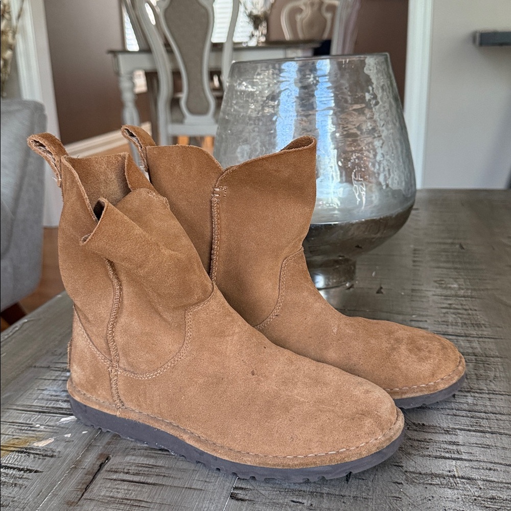 UGG Tan Ankle Boots